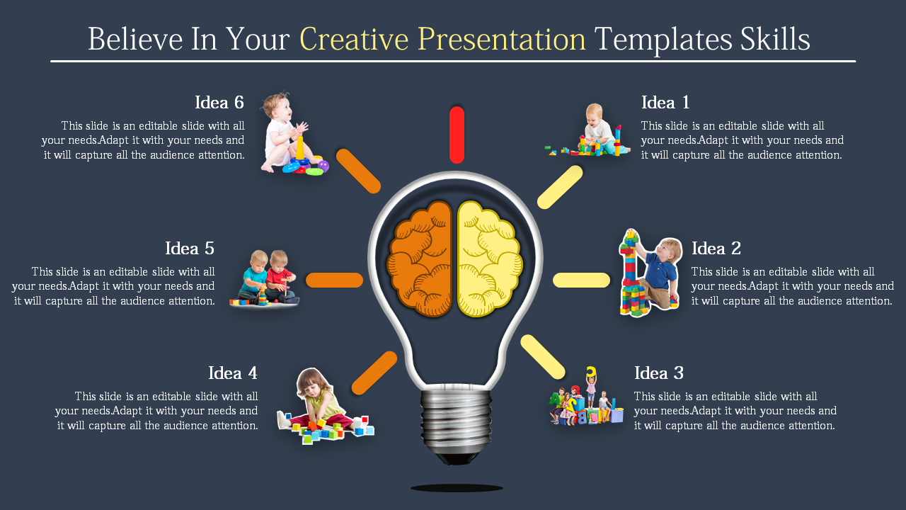 creative presentation free templates
